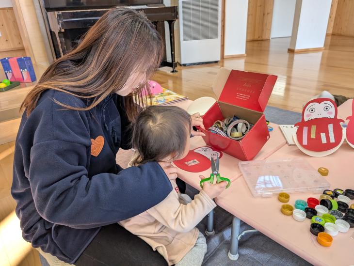 園無料開放『めばえのへや』がありました♪｜認定こども園 北見のぞみ幼稚園